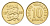Эстония 10 сентов 1998 KM 22 латунь UNC 4689-637