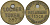 АНГЛИЯ ЖЕТОН, ТОКЕН ND BARY ST. EDMUNDS HELMSMAN TESCO SUFFOLK ENGLAND, LOCKER TOKEN №287 латунь 98-844