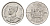 Таиланд 10 сатангов 1950 ВЕ 2493, Рама IX (1946-2016) Y 73 олово aUNC 220-927