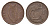 Ирландия 1 пенни 1975 мифологическая птица лира KM 20 бронза 4687-926