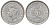 Британская Малайя 5 центов 1943 Георг VI (1937-1952) KM 3a серебро 53-156