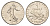 Франция 1 франк 1960 KM 925 никель 4628-832