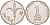 ИЗРАИЛЬ 1 ШЕКЕЛЬ 1997 KM 163 медно-никель UNC 3996-1065