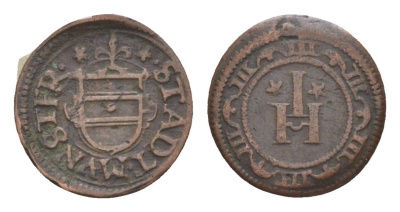 Мюнстер 1 геллер ND (1620) KM 345 медь 633-1845