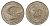 Сингапур 20 центов 1967 KM 4 медно-никель BU 4671-415