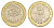 Чили 100 песо 2001 KM 236 биметалл UNC 4641-523