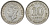 Британская Малайя 10 центов 1943 Георг VI (1937-1952) KM 4a серебро 53-227