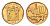 ЮАР 10 центов 1996 герб, цветок алоэ KM 161 сталь плакированная бронзой UNC 4694-727