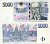 Чехия 5000 крон 2009 Томаш Гарриг Масарик Pick 27 бумага UNC (пресс) 451-207-3