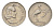 ЮАР 5 центов 1965 Ян ван Рибек (1619-1677), Suid Africa, легенда на африкаанс, райский журавль KM 67.2 никель 4687-122