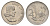 ЮАР 20 центов 1965 Ян ван Рибек (1619-1677), South Africa, легенда на английском, цветок протея KM 69.1 никель 4693-642