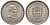 Уругвай 25 сентесимо 1960 KM 40 медно-никель 4169-969