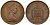 Великобритания 1 пенни 1976 Елизавета II (1952-2022) KM 915, Spink 4237 (B1) бронза 4602-112