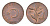Турция 1 куруш 1971 KM 895a бронза UNC 4674-464