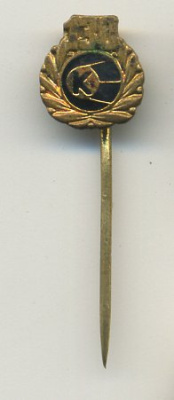 СССР ЗНАЧОК (ИГЛА) ND 130 ЛЕТ, БУКВА К, СПУТНИК 7503-5-27