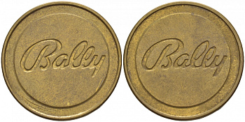 ШВЕЦИЯ ЖЕТОН ИГРОВОЙ BALLY, ГОРОД СТОКГОЛЬМ бронза 4544-823