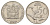 ЮАР 50 центов 1981 Зантедеския Эллиота (калла), герб KM 87 никель 4604-1217