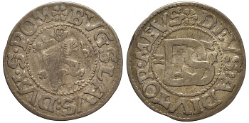 Померания 2 шиллинга = 1/16 талера 1621 KM 63 (17) серебро 1524-642