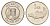 Исландия 1 крона 1999 треска KM 27a сталь плакированная никелем UNC 4687-849