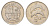Исландия 5 крон 1981 дельфины KM 28 медно-никель 4591-913