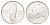 Ватикан 2 лиры 1969 MCMLXIX, год-тип KM 109 алюминий UNC 4701-513