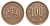 Чили 100 песо 1984 KM 226 алюминиевая бронза 4663-417