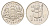Латвия 1 лат 2007 Снеговик KM 85 медно-никель UNC 4679-337