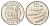 Исландия 10 крон 2004 рыбы KM 29.1a сталь плакированная никелем UNC 4691-246