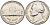 США 5 ЦЕНТОВ 1980 D, ДЖЕФЕРСОН KM А192 медно-никель 4546-1153