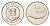 Исландия 1 крона 1994 треска KM 27a сталь плакированная никелем UNC 4691-552