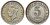 Британская Малайя 5 центов 1943 Георг VI (1937-1952) KM 3a серебро 53-136