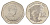 Маврикий 10 рупий 1997 KM 61 медно-никель UNC 25-1127