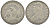 США 1/2 доллара (50 центов) 1827 свобода, орел, закрученная двойка серебро 3896-1313
