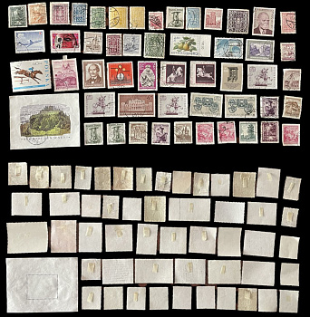 Австрия лот из 52 марок 1922-1973 8705-50-1-1