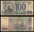 Россия 100 рублей 1993 Pick 254 бумага 8603-34-1-1