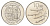 Исландия 10 крон 1996 рыбы KM 29.1a сталь плакированная никелем UNC 4691-242