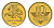 Литва 10 центов (сентов) 1997 KM 106 никель латунь UNC 4689-1112