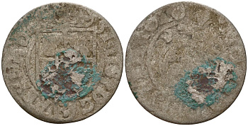 Польша 3 полкера (3 полторака - 1 крейцер) ND (1620-1627) Сигизмунд III Ваза (1587-1632) KM 41 серебро 4158-1118