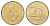 Венгрия 20 форинтов 1994 KM 696 никель латунь UNC 4119-141