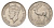 Маврикий 1/2 рупии 1950 Георг VI (1936-1952) KM 28 медно-никель 84-821
