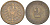 Германия 2 пфеннига 1876 C, старогербовка KM 2, Jager 2, Weege 3 медь 212-657