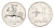 Литва 1 цент (сент) 1991 год-тип KM 85 алюминий UNC 4689-1019