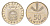 Латвия 50 сантимов 1992 KM 13 медно-никель UNC M82-16
