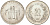 Турция 50 лир 1977 F.A.O., семья KM 912 серебро  UNC  650-535