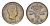 Дания 1/5 риксбанкскиллинга 1842 FF, Кристиан VIII (1839-1848) KM 723 (C118) медь 4549-856