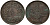 Турция 10 пара 1861 AH1277, Абдул-Азиз l (1861-1876), Османская империя KM 700 медь 4159-514