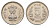 Индия 5 рупий 1996 KM 154.1 медно-никель UNC 4699-357