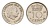 Нидерланды 10 центов 1957 Юлиана (1948-1980) KM 182 никель 206-426