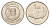 Исландия 1 крона 1996 треска KM 27a сталь плакированная никелем UNC 4691-555