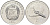 КНДР 1/2 чона 2002 ФАО - самолет KM 194 алюминий UNC 4593-923